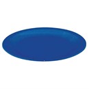 Assiette en polycarbonate bleue Olympia Kristallon 230mm (Lot de 12)